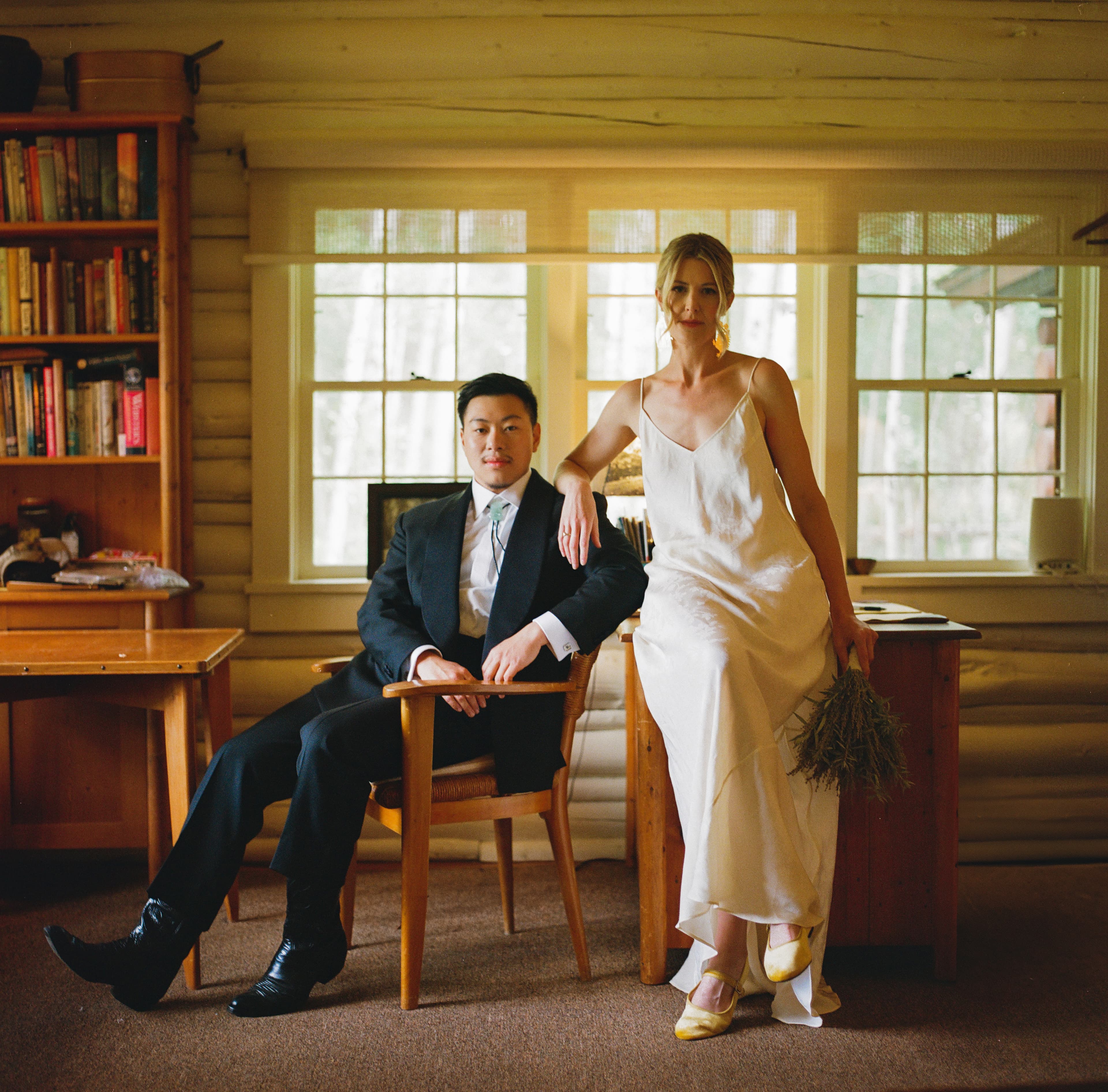 Couple enjoying a quiet moment together